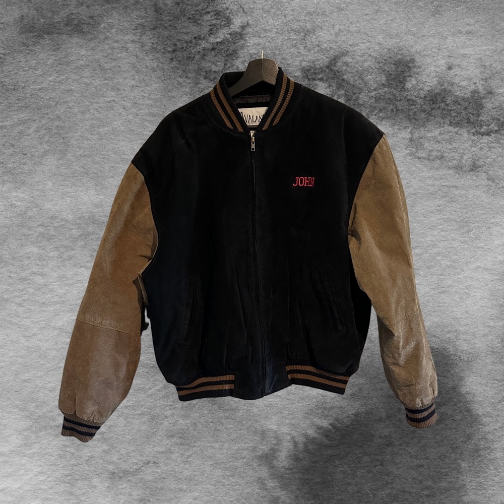 Tom Heart Band Wool Bomber Jacket
